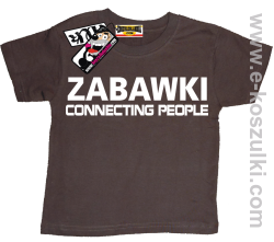 Zabawki connecting people - brązowy