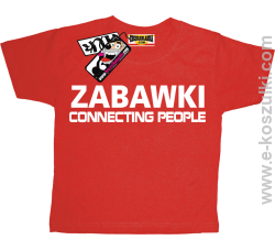 Zabawki connecting people - czerwony