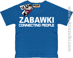 Zabawki connecting people - niebieski
