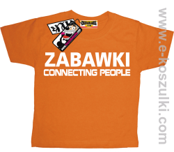 Zabawki connecting people - pomarańczowy