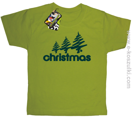 Christmas AdiTrees - koszulka dziecięca