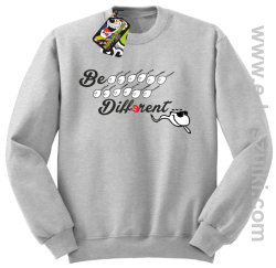 Be different - bluza bez kaptura melanż