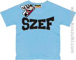 Szef koszulka dziecięca - błekitny