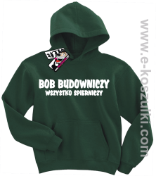 Bob budowniczy bluza dziecięca - butelkowy