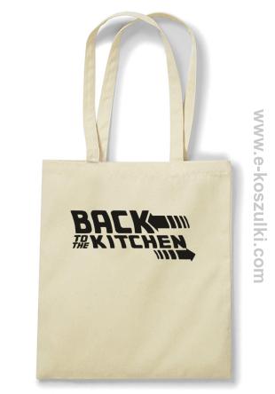 Back to the kitchen - Eco torba beżowa