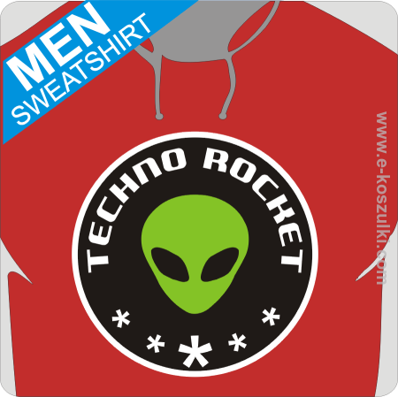 Techno Rocket - bluza z nadrukiem