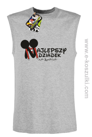 Najlepszy dziadek na świecie ala Mickey - top męski