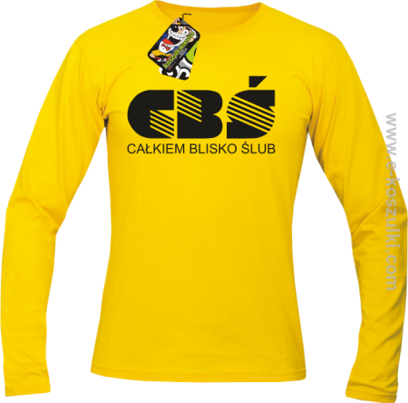CBŚ - Całkiem Blisko Ślub - longsleeve męski
