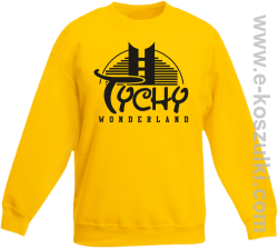 TYCHY Wonderland - bluza bez kaptura dziecięca STANDARD żółta