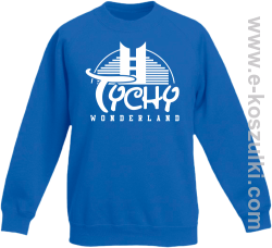 TYCHY Wonderland - bluza bez kaptura dziecięca STANDARD niebieska