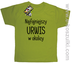 Najfajniejszy urwis w okolicy - koszulka dziecięca kiwi