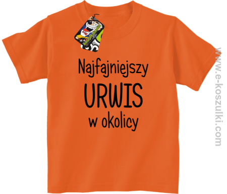 Najfajniejszy urwis w okolicy - koszulka dziecięca
