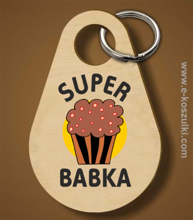 Super Babka Ciastko - brelok 