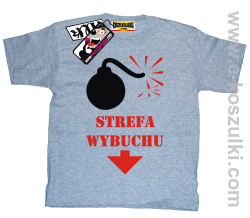 Strefa wybuchu koszulka dziecięca - melanż