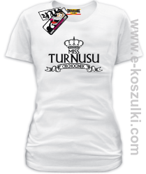 Miss Turnusu Ciechocinek - koszulka damska - biały