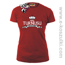 Miss Turnusu Ciechocinek - koszulka damska - czerwony