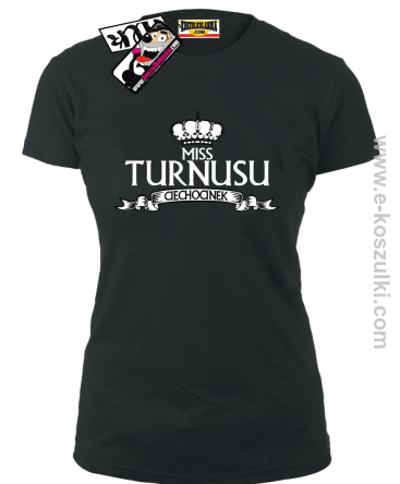 Miss Turnusu Ciechocinek - koszulka damska - czarny
