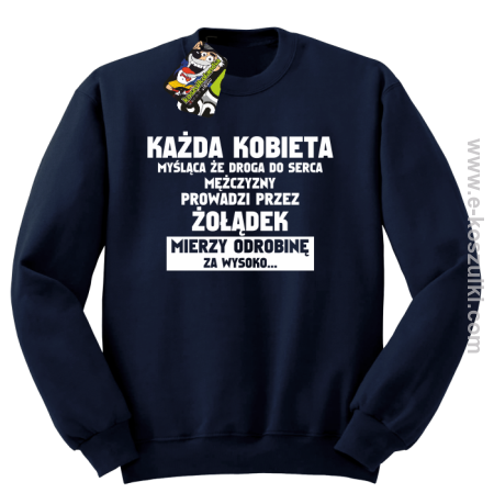 Każda kobieta myśląca - bluza standard