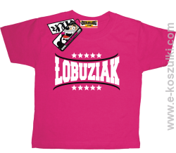 Łobuziak koszulka dziecięca - różowy