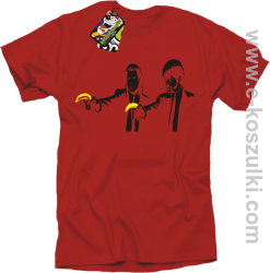 Banana Boys Pulp Fiction - koszulka męska czerwona