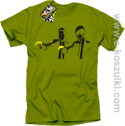 Banana Boys Pulp Fiction - koszulka męska kiwi