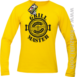 Grill Master - longsleeve męski żółty