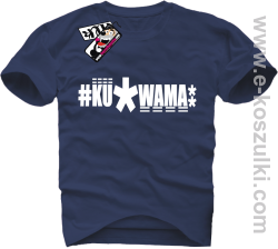 Ku*wama* - koszulka męska - granatowy