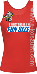 I`m not short i`m FunSize - top damski czerwony 