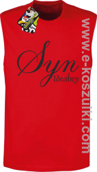 Syn idealny - bezrękawnik męski czerwony