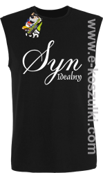 Syn idealny - bezrękawnik męski czarny