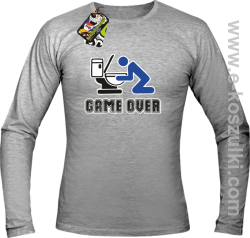 Game over po imprezie - longsleeve męski melanżowy