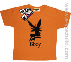 Bboy koszulka dziecięca - pomarańczowy