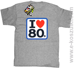I love 80s - koszulka dziecięca melanż