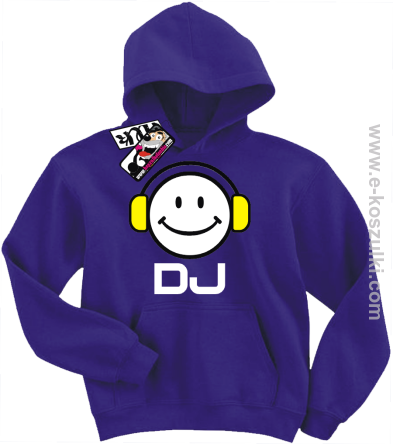 DJ bluza dziecięca - fioletowy