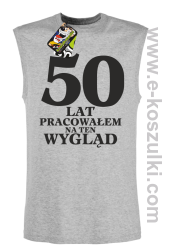 50 lat pracowałem na ten wygląd - bezrękawnik męski melanżowy