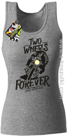 Two Wheels Forever Lubię zapierdalać - top damski 