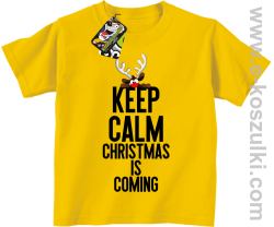 Keep calm christmas is coming zolty