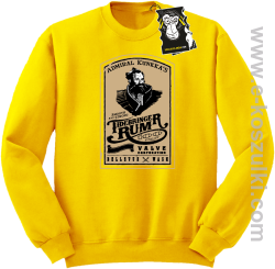 Admiral kunkka's-bluza z logo żółta