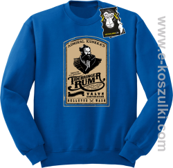 Admiral kunkka's-bluza z logo niebieska