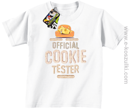 Official Cookie Tester - koszulka dziecięca 