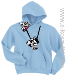 Aparat bluza dziecięca - błękitny