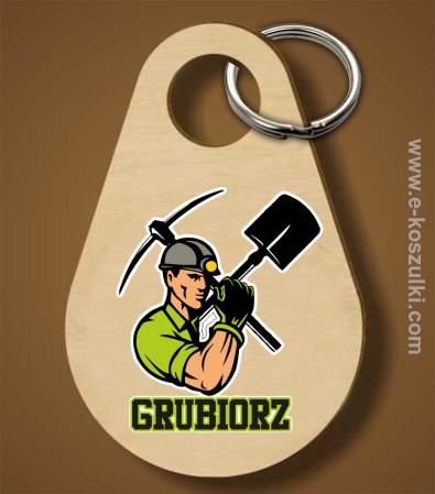 Grubiorz - brelok 