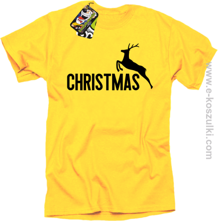 PumRenifer Style Christmas Żółty