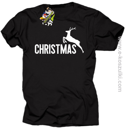 PumRenifer Style Christmas - koszulka męska 