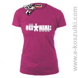 Ku*wama* - koszulka damska - różowy