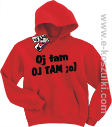 Oj tam, oj tam bluza dziecięca - czerwony