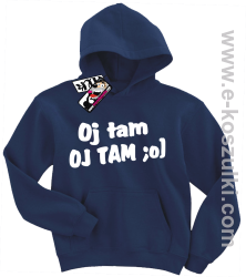 Oj tam, oj tam bluza dziecięca - granatowy