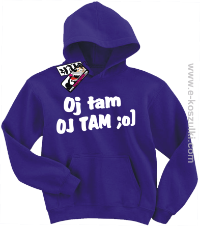 Oj tam, oj tam bluza dziecięca - fioletowy