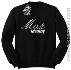 Mąż idealny - bluza bez kaptura czarna