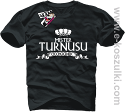 Mister Turnusu Ciechocinek - koszulka męska - czarny